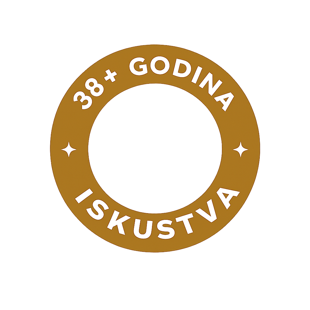 38 godina iskustva